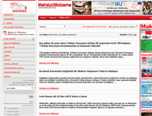 Tablet Screenshot of metalurjimalzeme.com